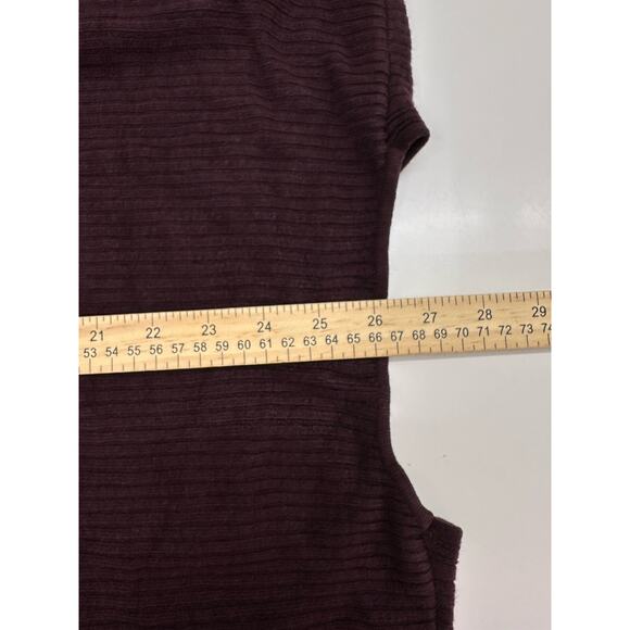 Working Class Designs & Co Womens Sweater Size 18/20 Purple Long Sleeve V-Neck - Picture 10 of 11